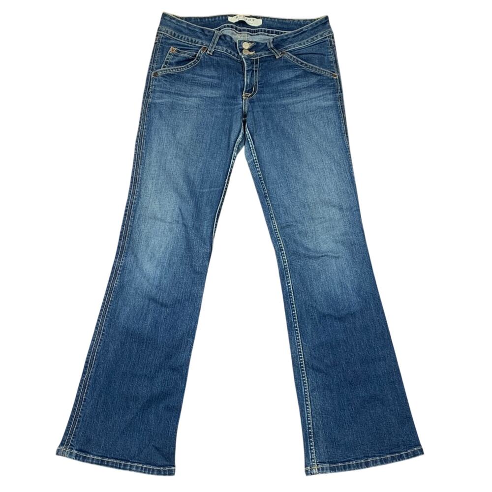 Hudson Jeans Signature Boot Cut Low Rise Form Fitting Jeans